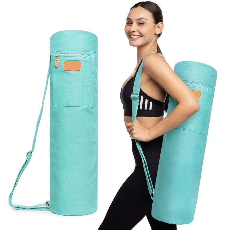 Turquoise Yoga Bag