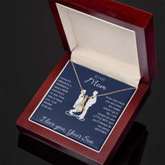 Alluring Beauty Necklace - To My Mom I Love You